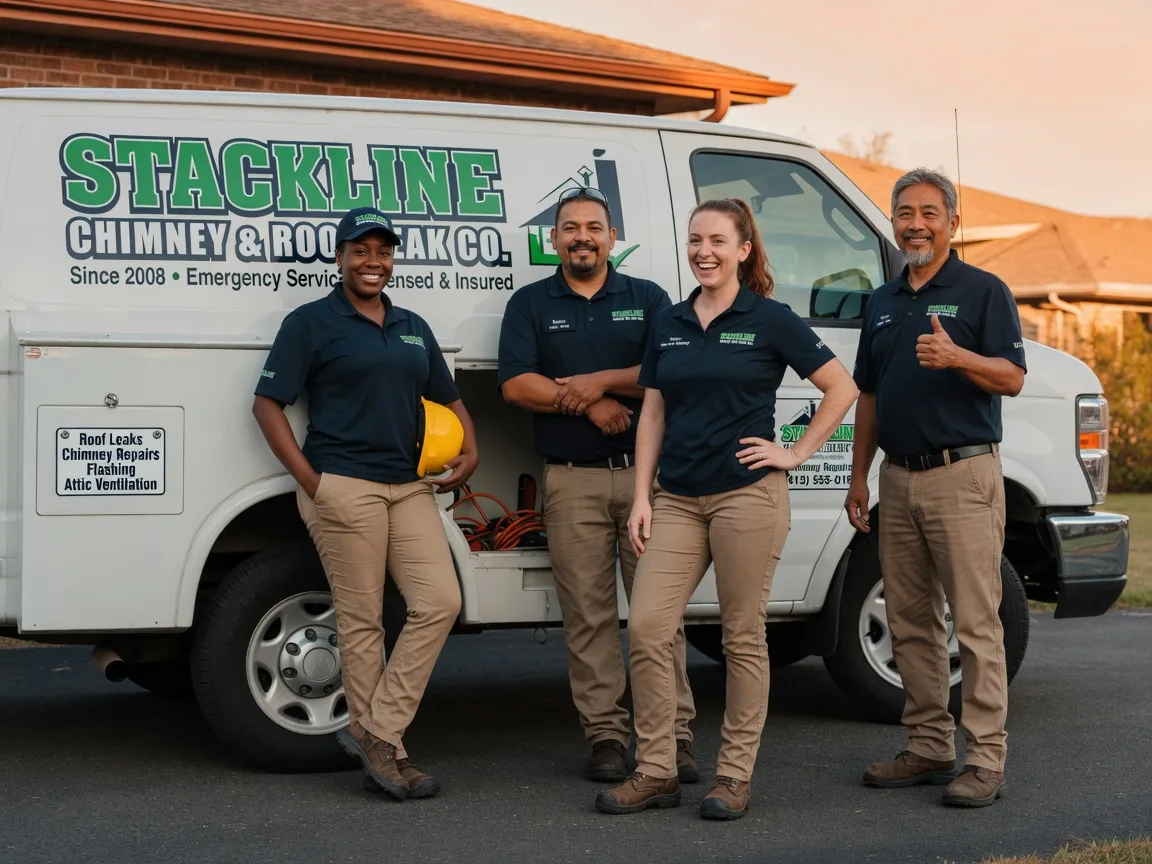Chimney flashing repair company in Evangeline, LA